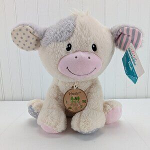 Way to Celebrate Eco Friendly Cow Plush 10" Stuffed Animal 2023 Walmart Tags